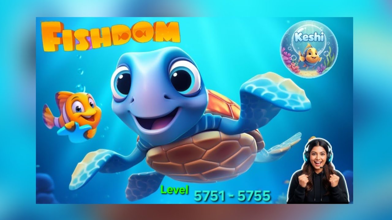 FISH DOM | Level 5751 to 5755 | Gaming With Keshi 🐬🐠 