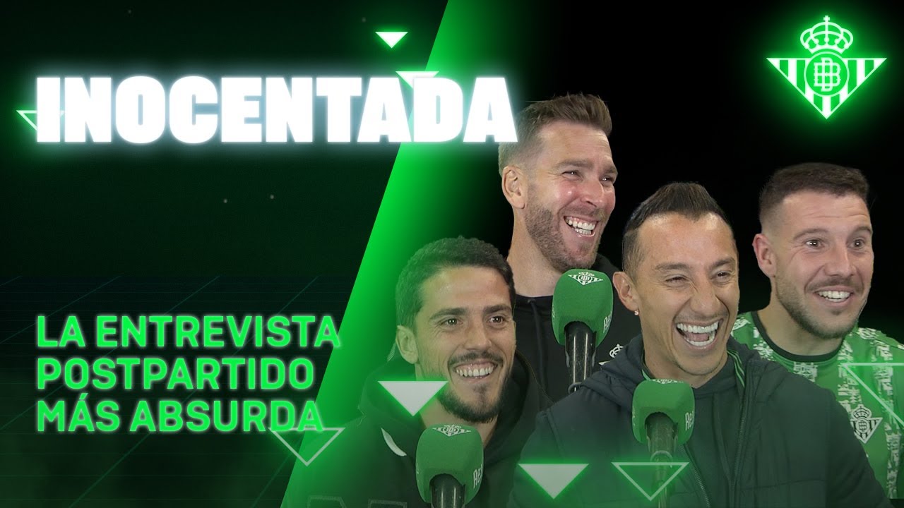 La 'zona mixta' más atrevida para el DÍA de los INOCENTES 😇🎙️ | Real BETIS Balompié