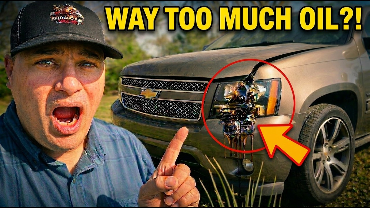 I Bought a $2,000 Chevy Tahoe&hellip; It Has DOUBLE the Oil It Should 😳