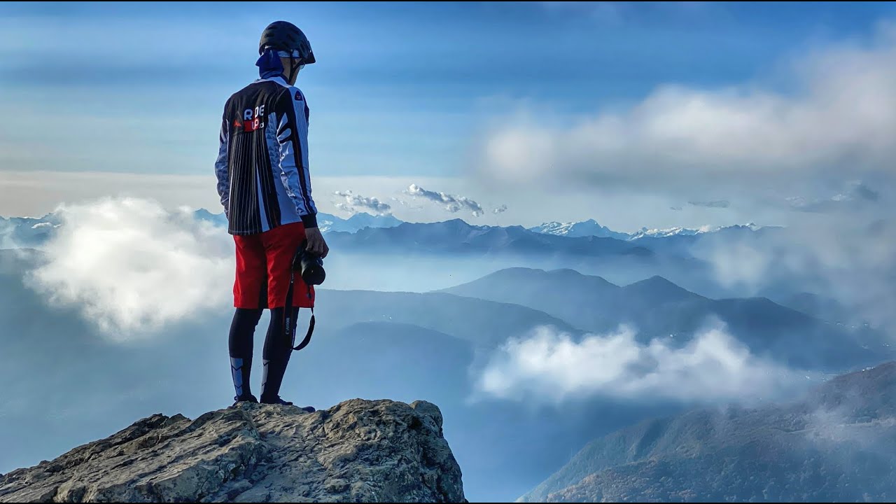 MTB Monte San Giorgio dalla cresta est