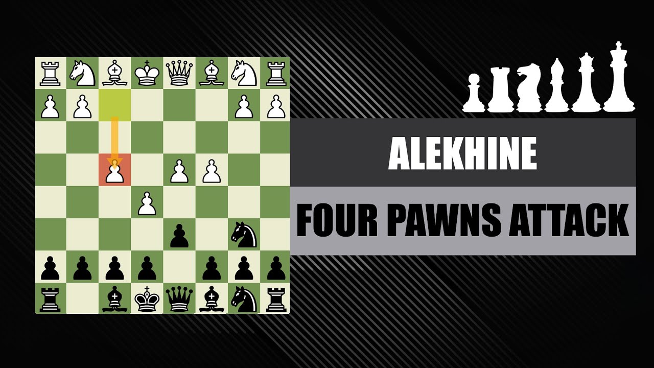 Alekhine Defence | Against Four Pawns Attack