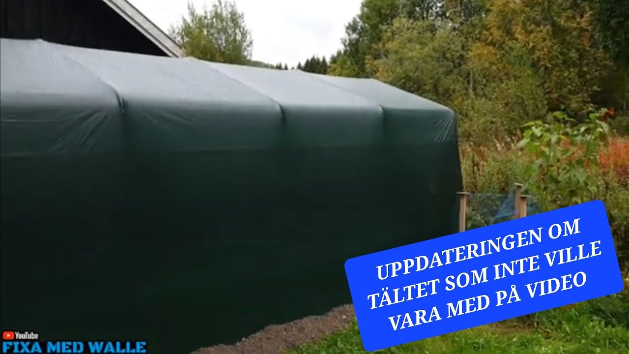UPPDATERINGEN OM TÄLT  (FIASKOT) 🥳😅