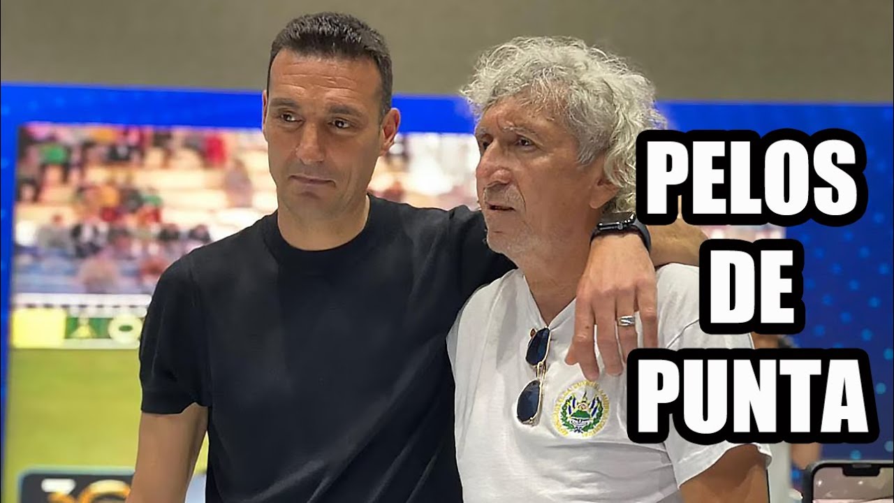 Campeón del Mundo se rinde a Mágico González: La histórica visita de Scaloni a El Salvador