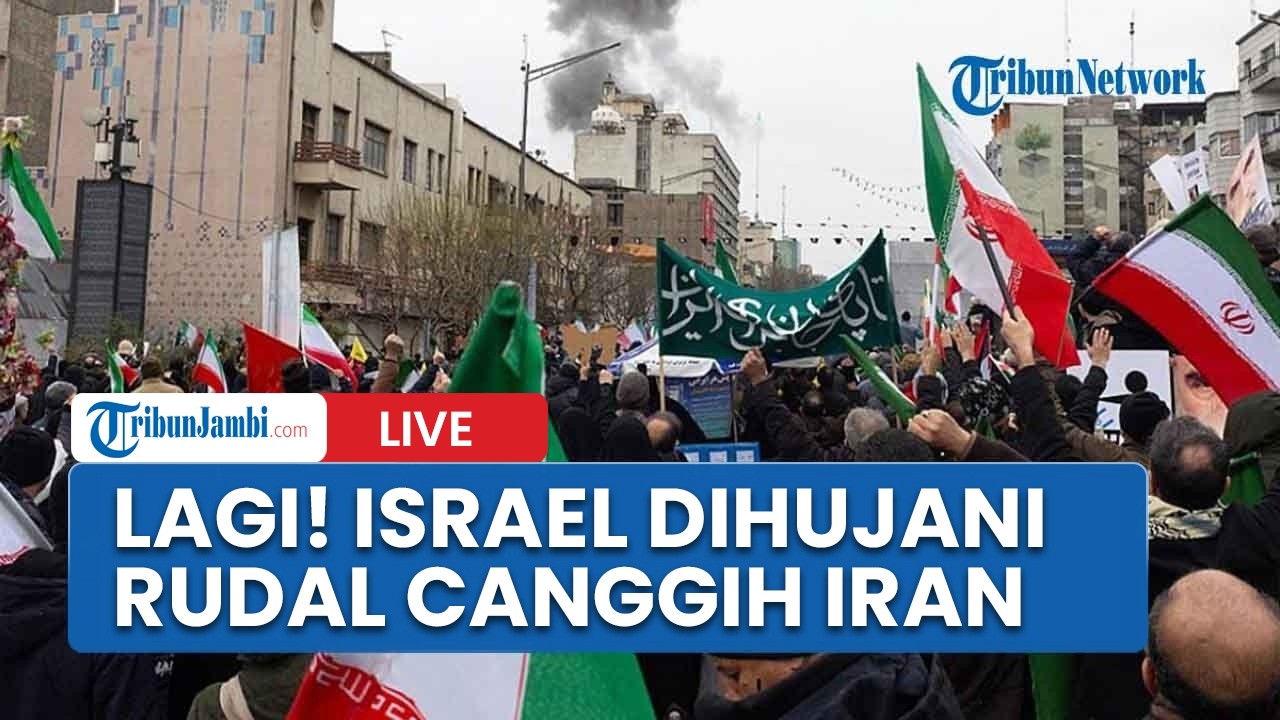 🔴Serangan Baru Iran, Rudal Balistik Ganas Gempur Markas Komandan Amerika Serikat & Wilayah Israel