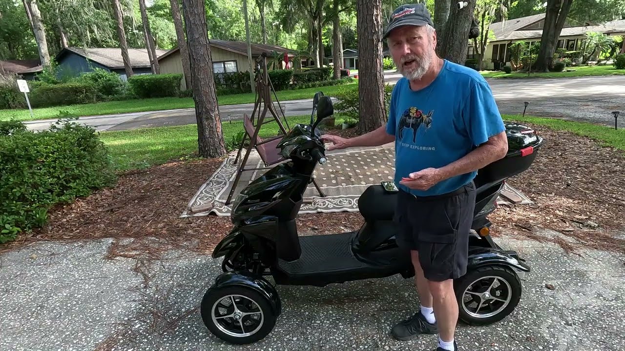 VEVOR Mobility Scooter Test Drive for 21 miles on a charge