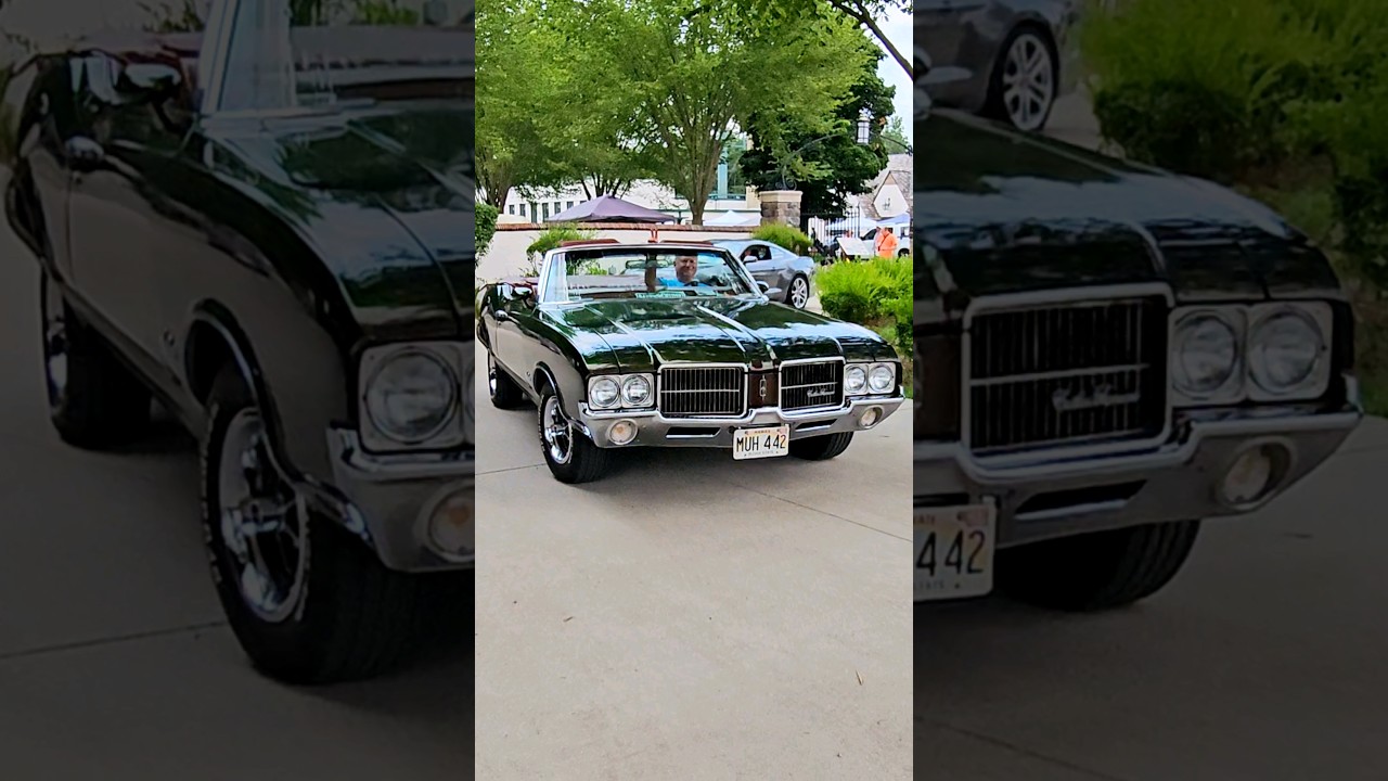 1971 Oldsmobile Cutlass Supreme Classic Car Drive By Engine Sound Easy Rodders Car Show 2024