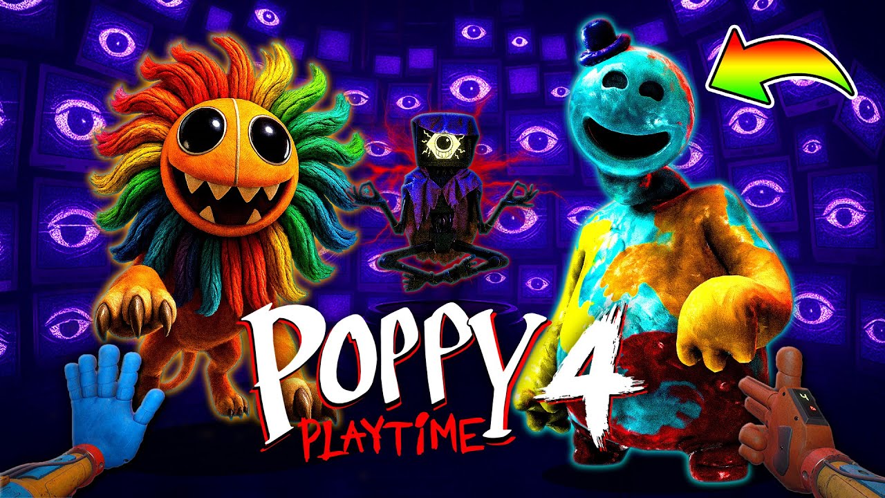 全ては仕組まれていた&hellip;チャプター4に隠された恐怖🦁📺👁【Poppy Playtime Chapter4全クリ】