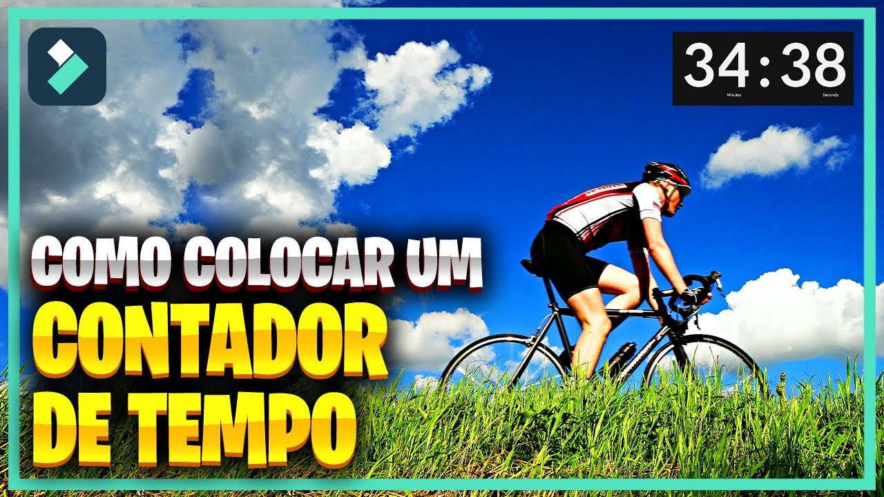 Como adicionar um CRONÔMETRO ao vídeo?  | Wondershare Filmora
