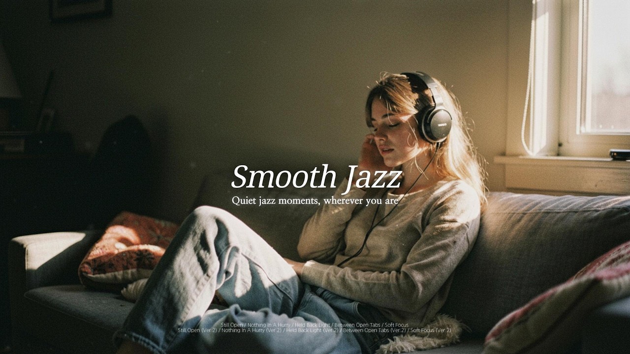 [Playlist] Smooth Vocal Jazz for a Relaxing Afternoon | No High Notes, Calm Background Music