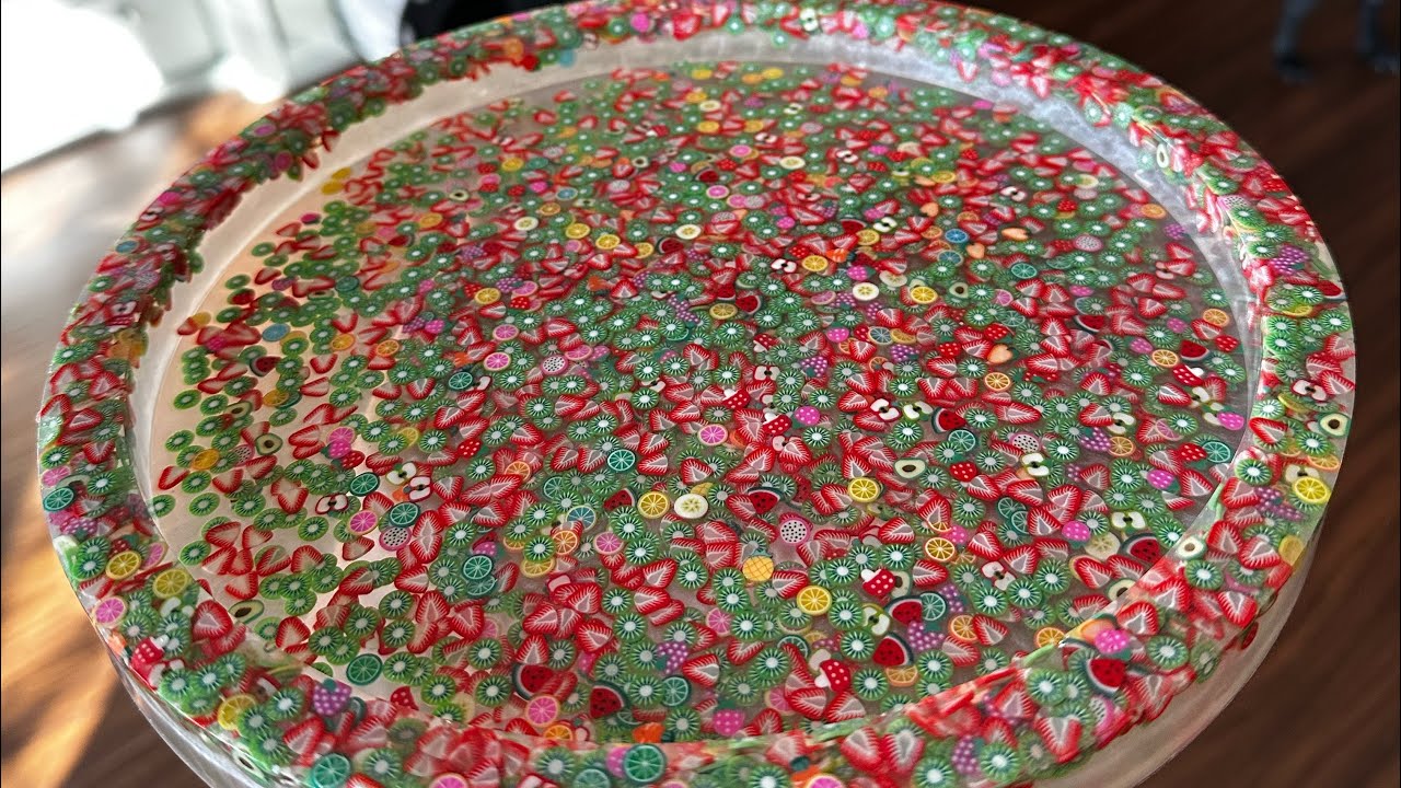 ASMRts and Crafts: Resin Fruit Plate Edition (LoFi)