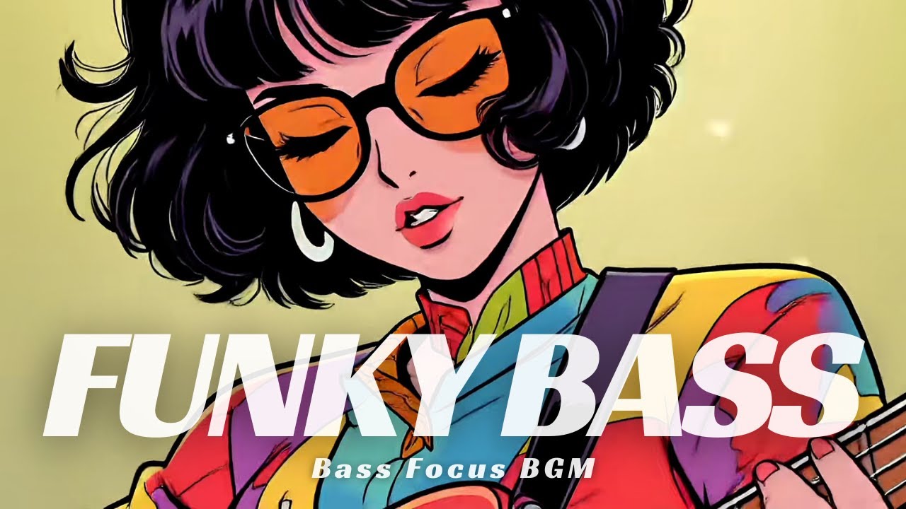 FUNK Bass BGM | Funky Slap Bass Groove for Focus & Energy