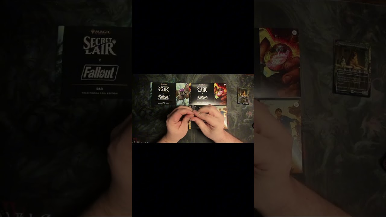 fallout secret lair opening. quick and fast.