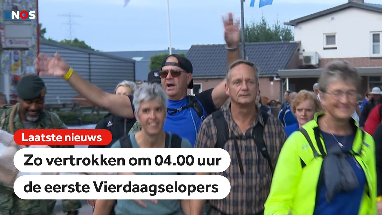 107ste Nijmeegse Vierdaagse van start, 'Let's go!'