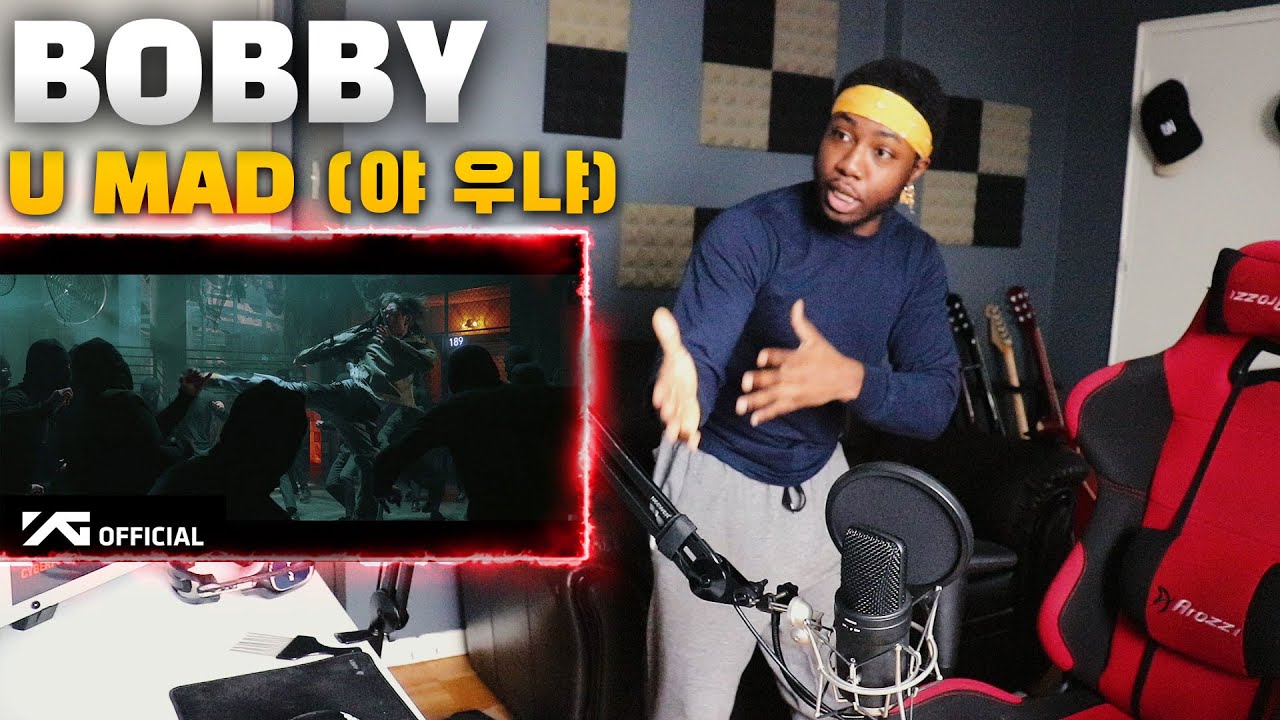 BOBBY - '야 우냐 (U MAD)' M/V (REACTION!!!)