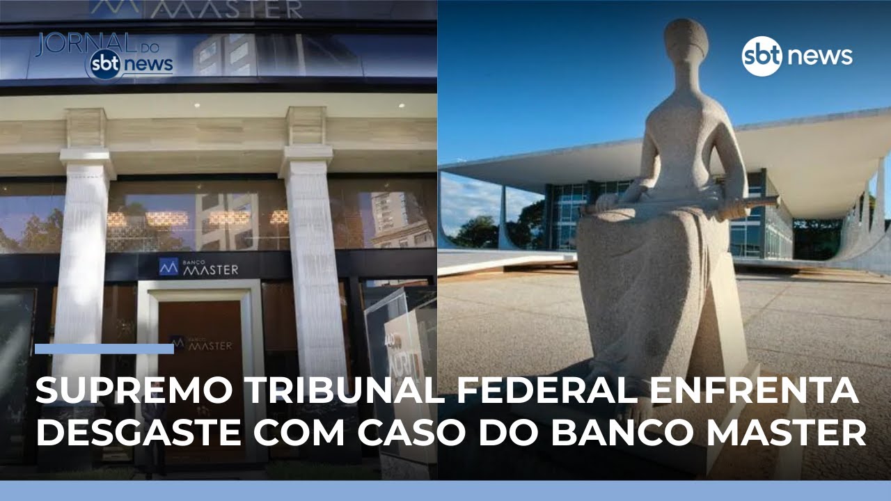 Investigação do Banco Master pressiona STF e gera desgaste | #JornaldoSBTNews