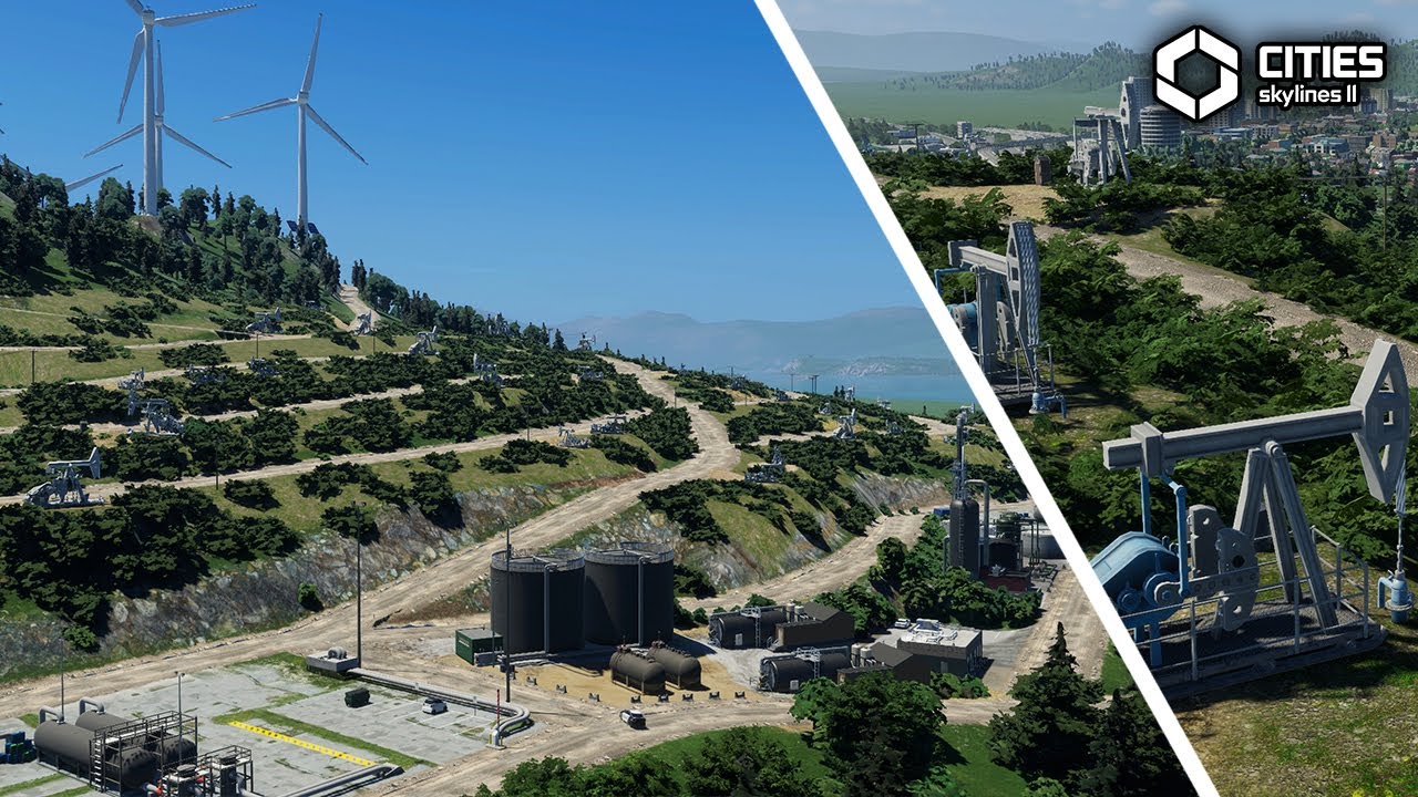 Can Oil be Functional AND Realistic in Cities Skylines 2?