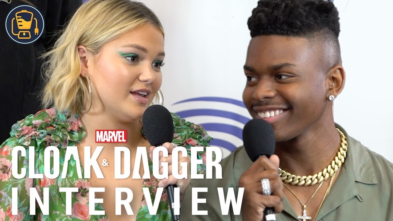 Cloak and Dagger Cast Interview with Olivia Holt, Aubrey Joseph and more