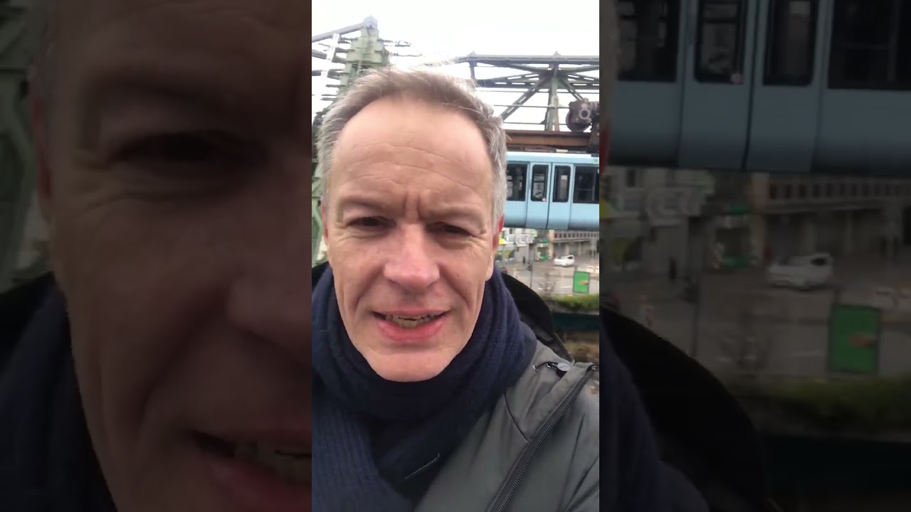 Pokażę wam największą atrakcję mojego miasta Wuppertalu / Wuppertaler Schwebebahn