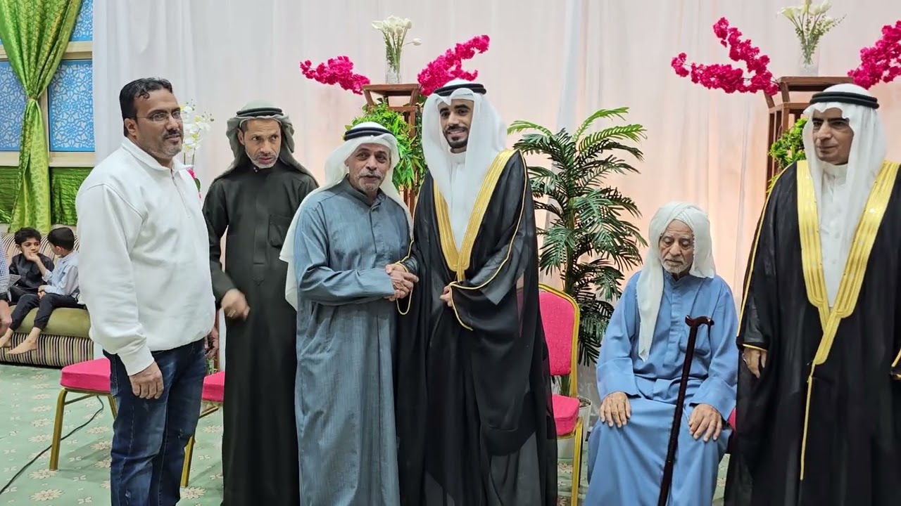 عقد قران فاضل فاضل حبيب مرهون على كريمة الحاج عباس أحمد حسن بمأتم السنابس  ١٨ شعبان ١٤٤٧هجرية ٢٠٢٦م 