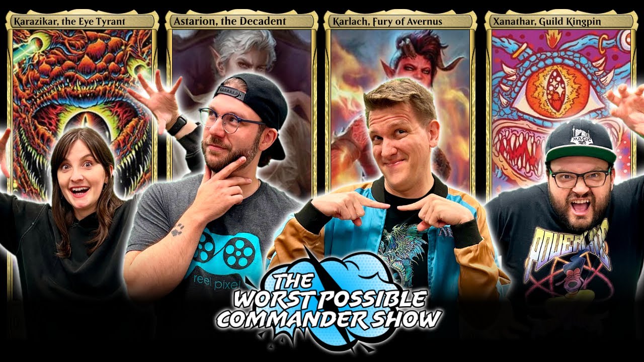 Sexy Baldur's Gate Secret Lair Pod! Xanathar vs Karazikar vs Karlach vs Astarion - WPCS #124