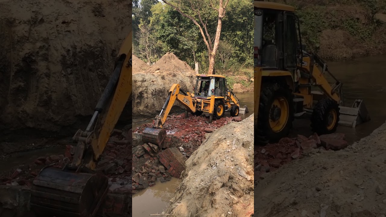 JCB Bridge Construction 