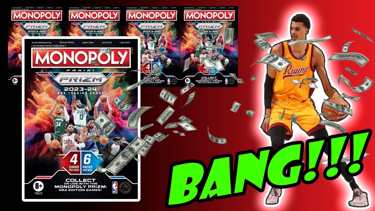 2023-24 Panini Prizm Monopoly NBA Booster Box Review (5 Boxes!)