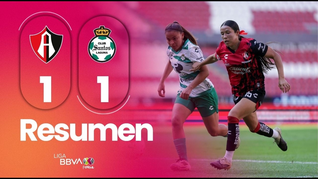 Atlas 1 - 1 Santos J16 | EMPATE en duelo intenso