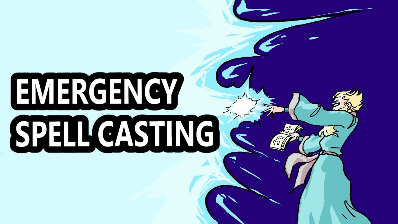 Emergency Spell Casting for D&D