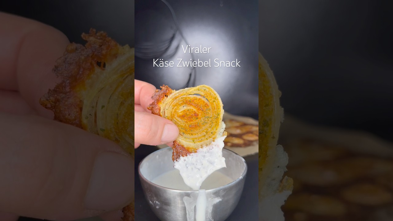 K&auml;se Zwiebel Snack 🧅🧀 #waskocheichheute #k&auml;se #rezept #abendessen #food #cooking #lecker #f&uuml;rdich