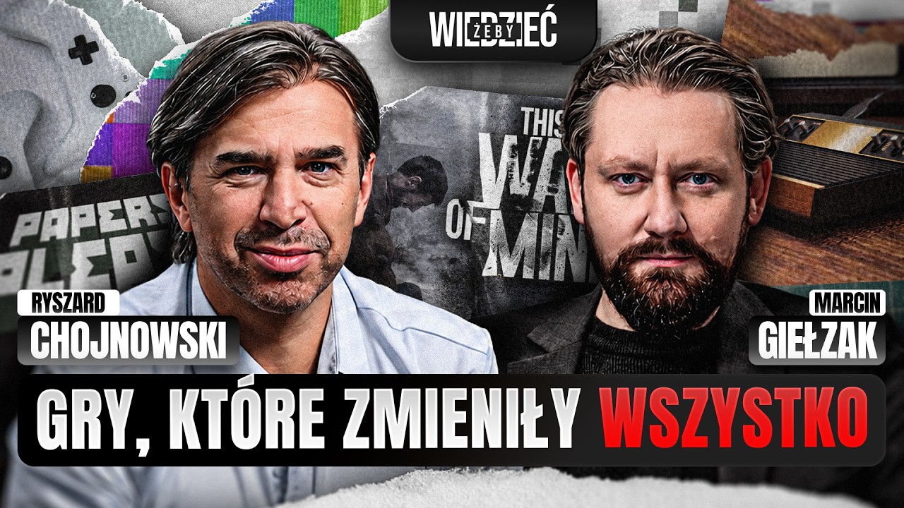 W co gra Giełzak? Najwybitniejsze gry komputerowe i ich historia | Ryszard Chojnowski | DZIEJE #28
