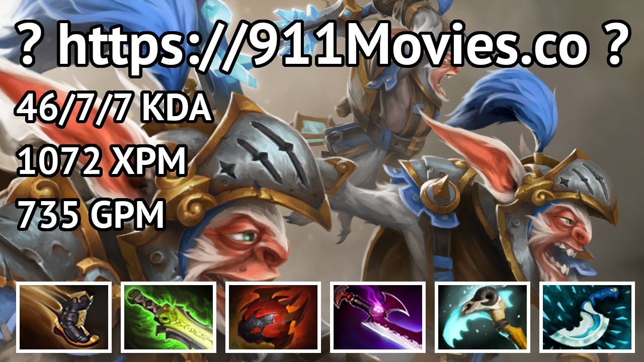 (1v9) Meepo Gameplay - Dota 2