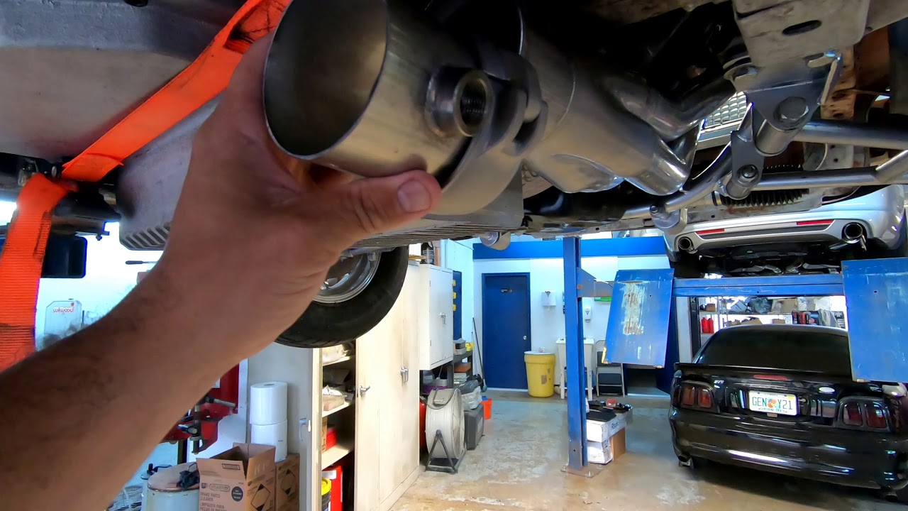 Ultimate headers for 6r80 equipped foxbodies with a UPR k member