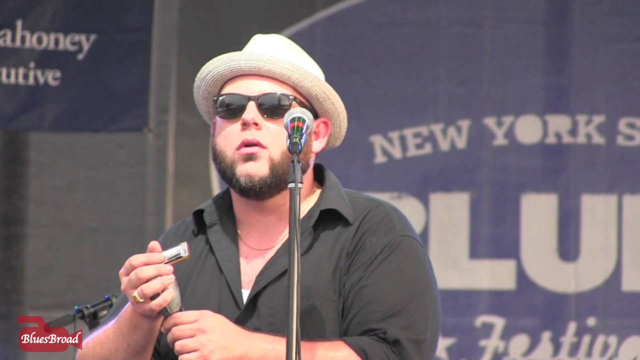 BRANDON SANTINI • Elevate Me Mama • NY State Blues Fest. 7-8-16