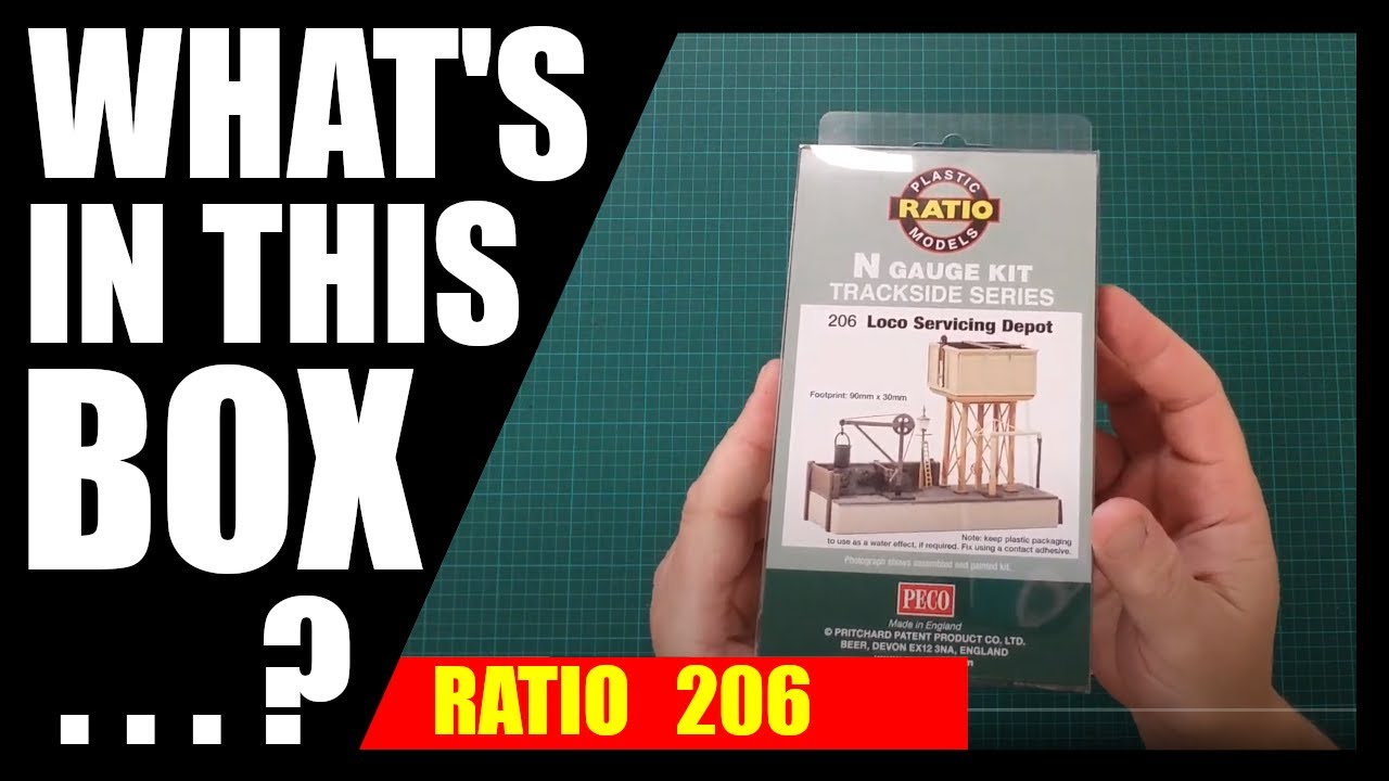 718 - Ratio 206 Loco Servicing Depot in N Gauge