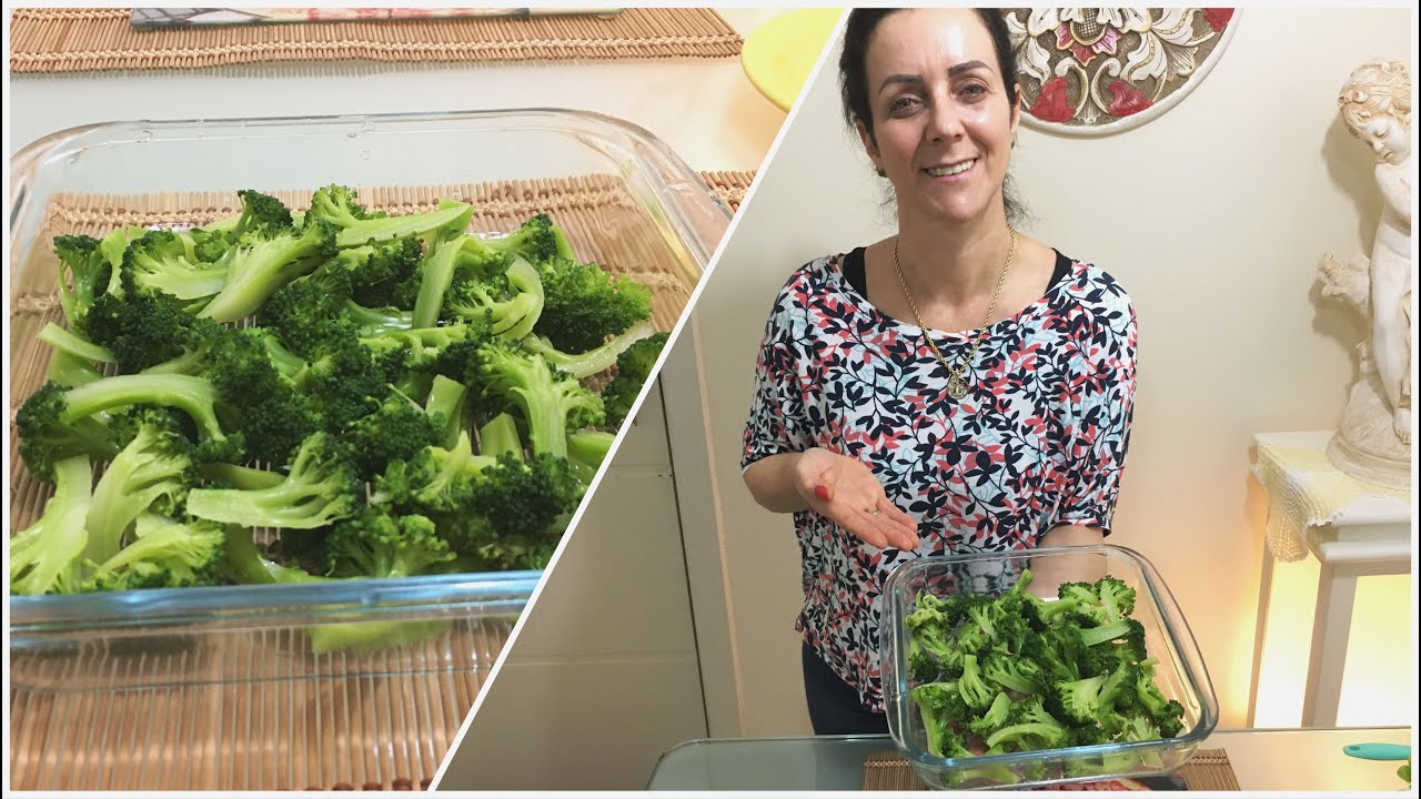 DICAS DE COZINHA #3 | COMO DEIXAR O BRÓCOLIS BEM VERDE APÓS COZINHAR