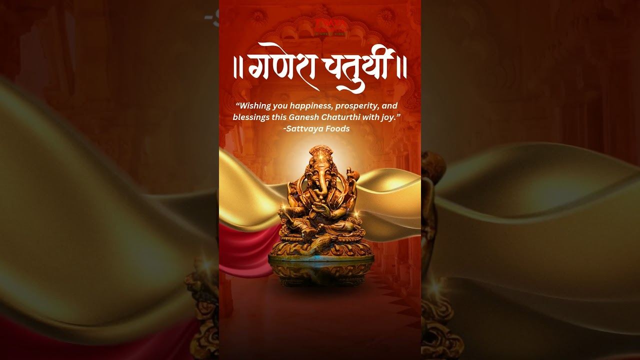 Ganesh Chaturthi Special | Great Food Great Vibes | #sattvayafoods #cateringservices