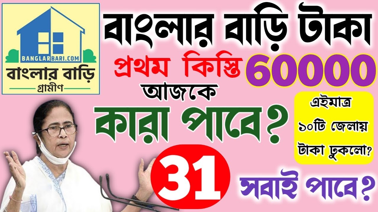 Banglar Bari Next Payment Date | বাংলার বাড়ির PWL ২০ লক্ষ আবেদনকারীদের টাকার তারিখ। Banglar Bari