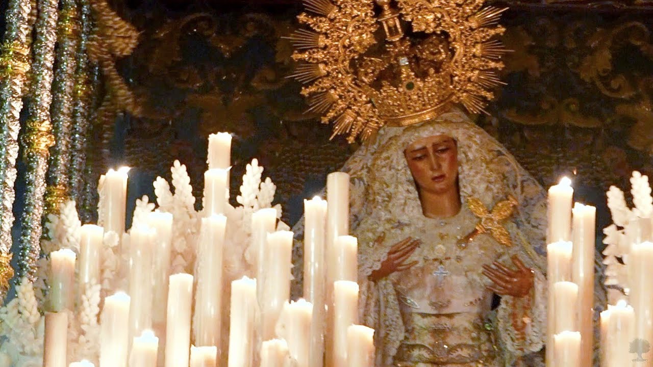 SALIDA VIRGEN DE LAS ANGUSTIAS DE LOS GITANOS - BM LAS NIEVES DE OLIVARES