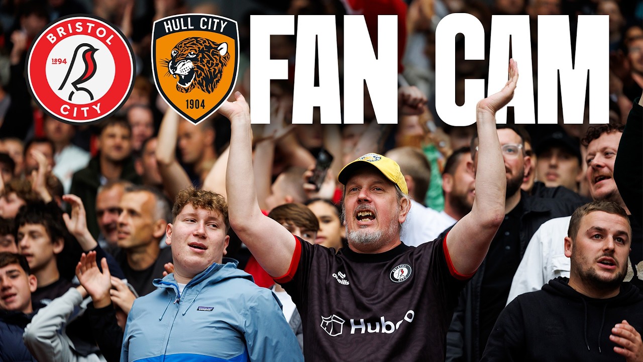 Rocking atmosphere at Ashton Gate 🔊 FAN CAM | Bristol City 4-2 Hull City