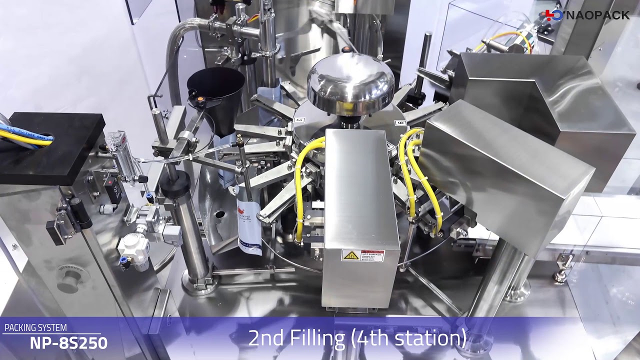 NP8S 250 Rotary Pouch Packaging Machine LF