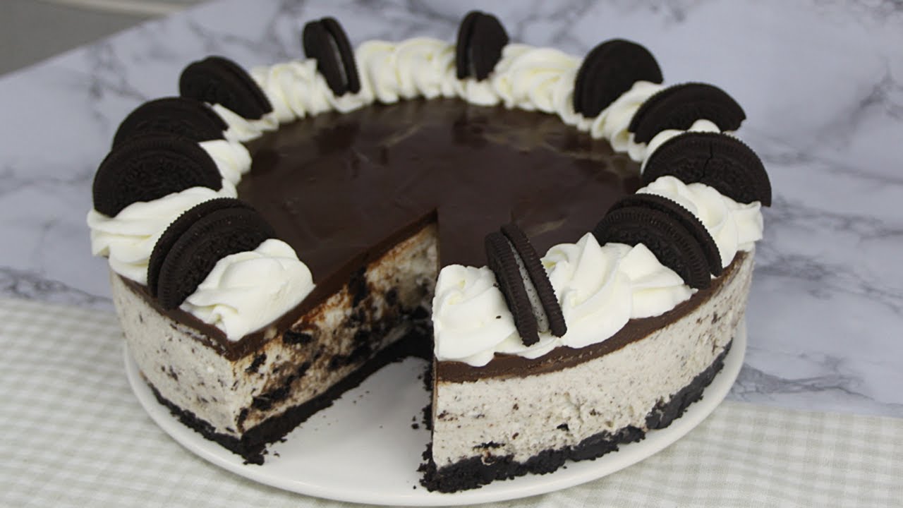 Cheesecake de oreo SIN horno y SIN gelatina. Super fácil y rápido, explicado paso a paso.