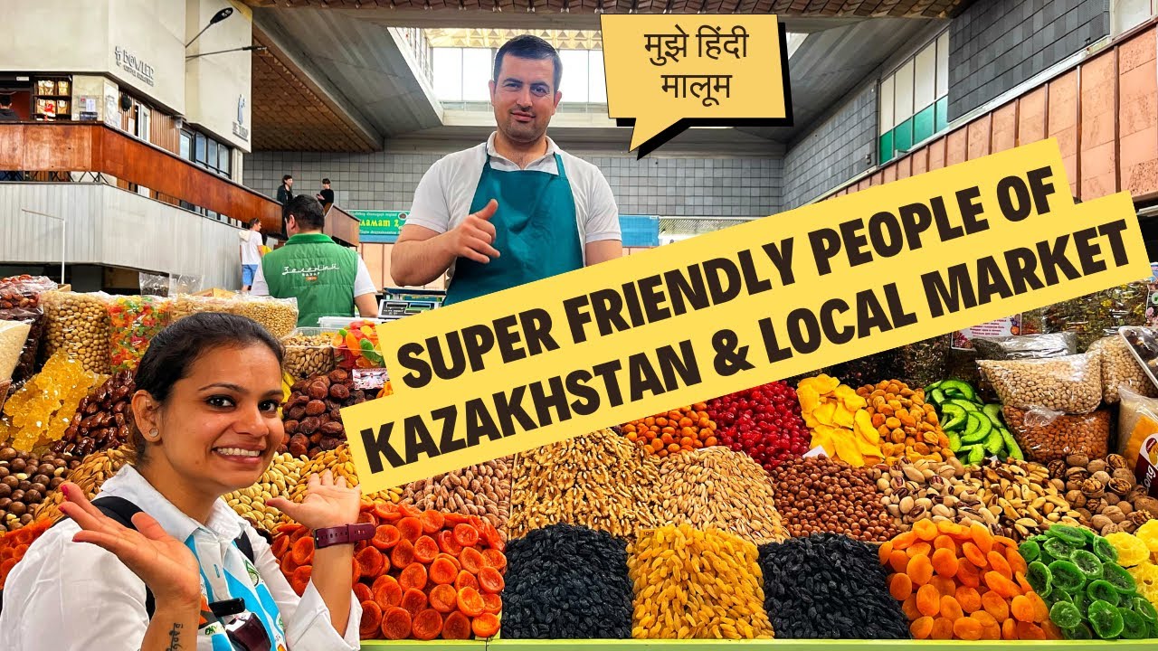 People, Food and Local Markets of Almaty, Kazakhstan | Kazakhstan Travel Guide | Almaty Vlog