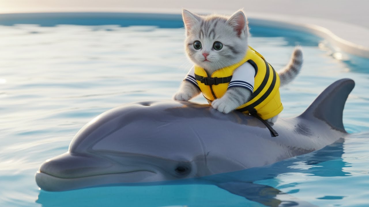 お魚いっぱい!!初めての水族館で大興奮!!ねこの一日に密着🐱🐠