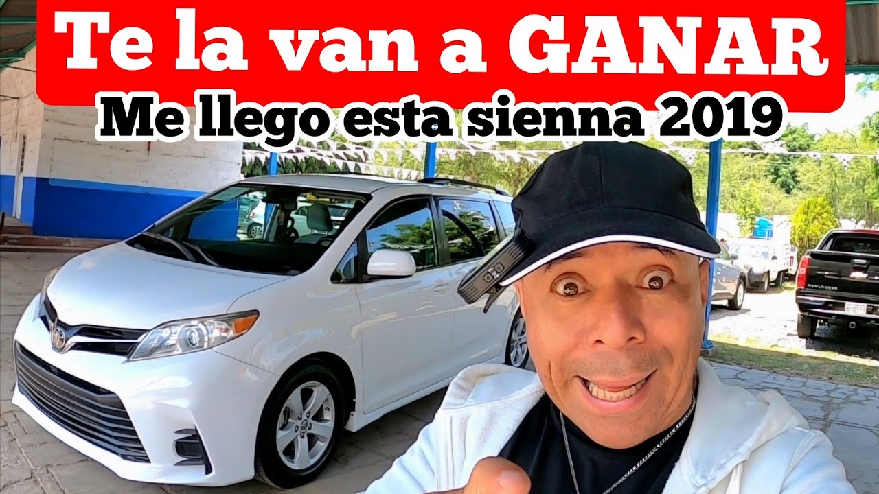 OPORTUNIDAD toyota sienna 2019 mejores minivan familiares tianguis de autos.