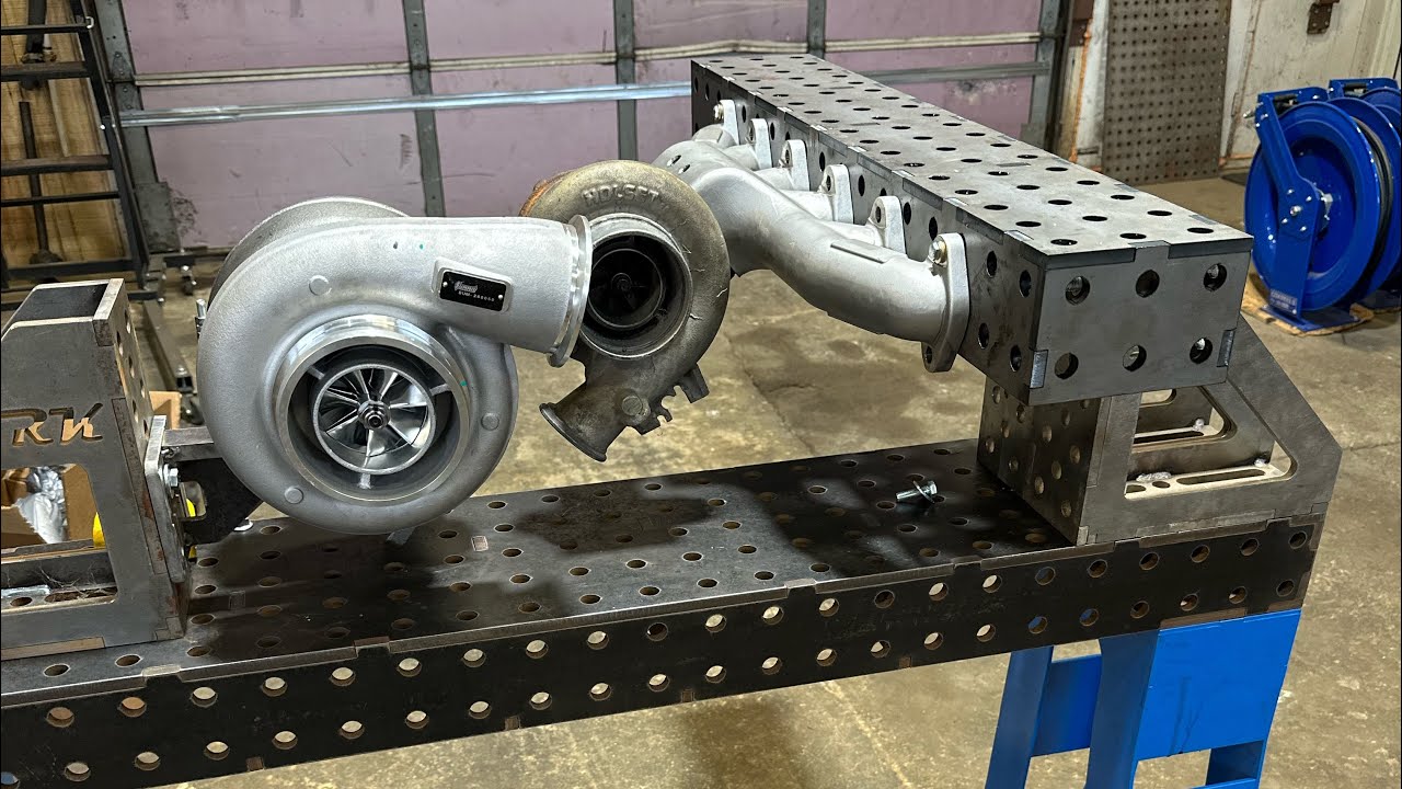 building a fixture table for compound turbos