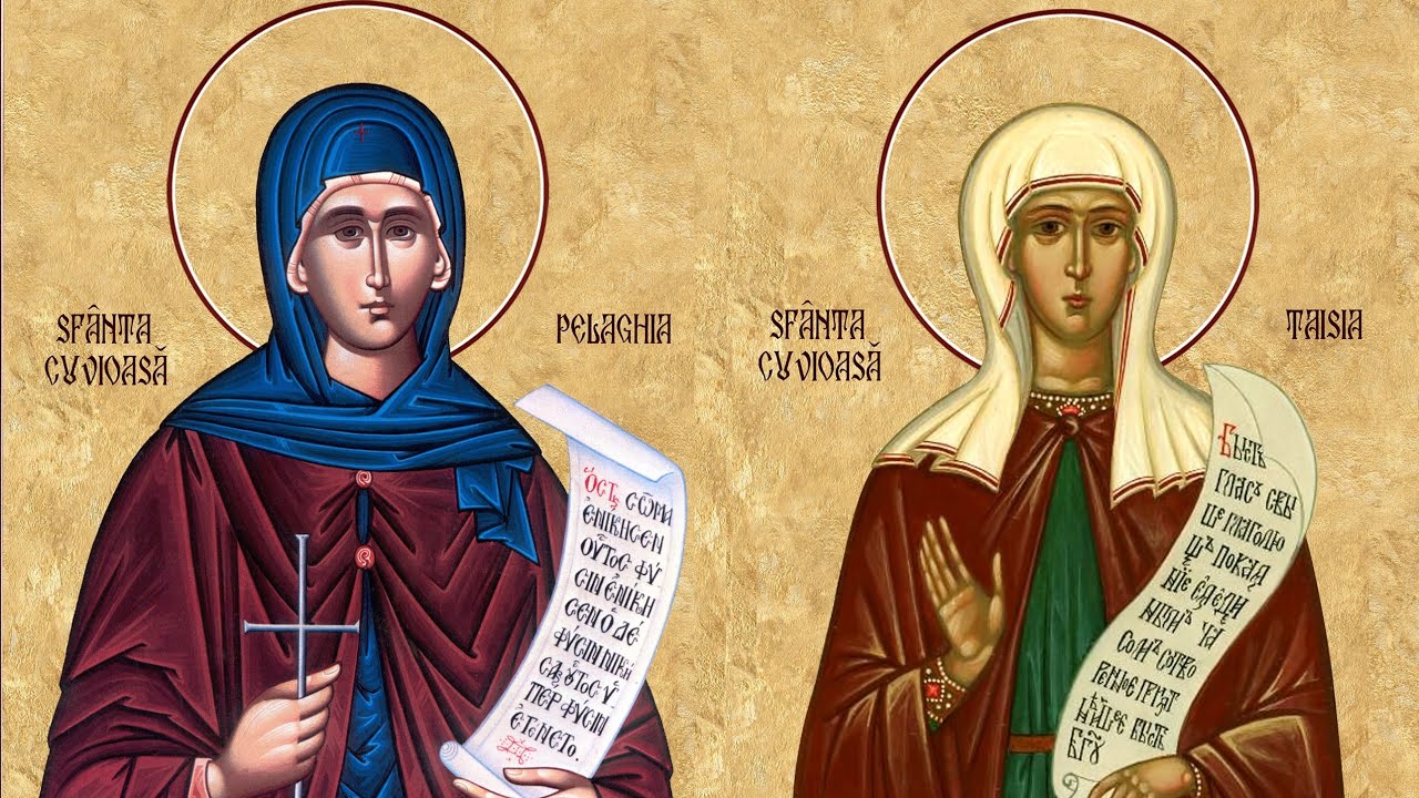 🔴 LIVE 4K: Sf&acirc;nta Liturghie - Sfintele Cuvioase Pelaghia și Taisia #8octombrie