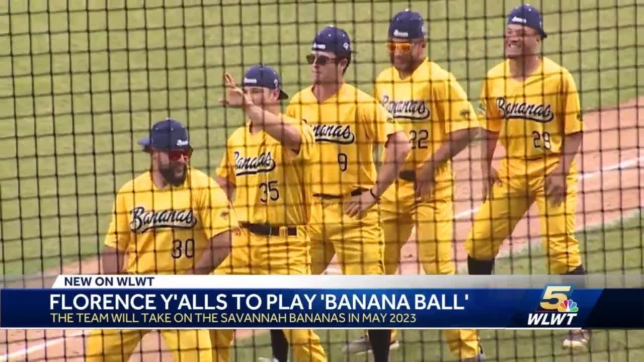 Florence Y'alls to take on Savannah Bananas in game of 'Banana Ball'