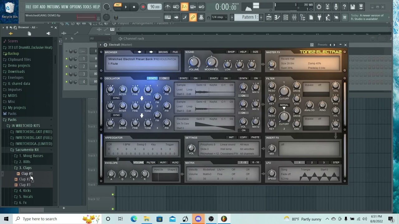 West Coast BUNDLE DEAL Drum Kit 2022 - FREE kit downloads at beatstars! @ProdByWretched