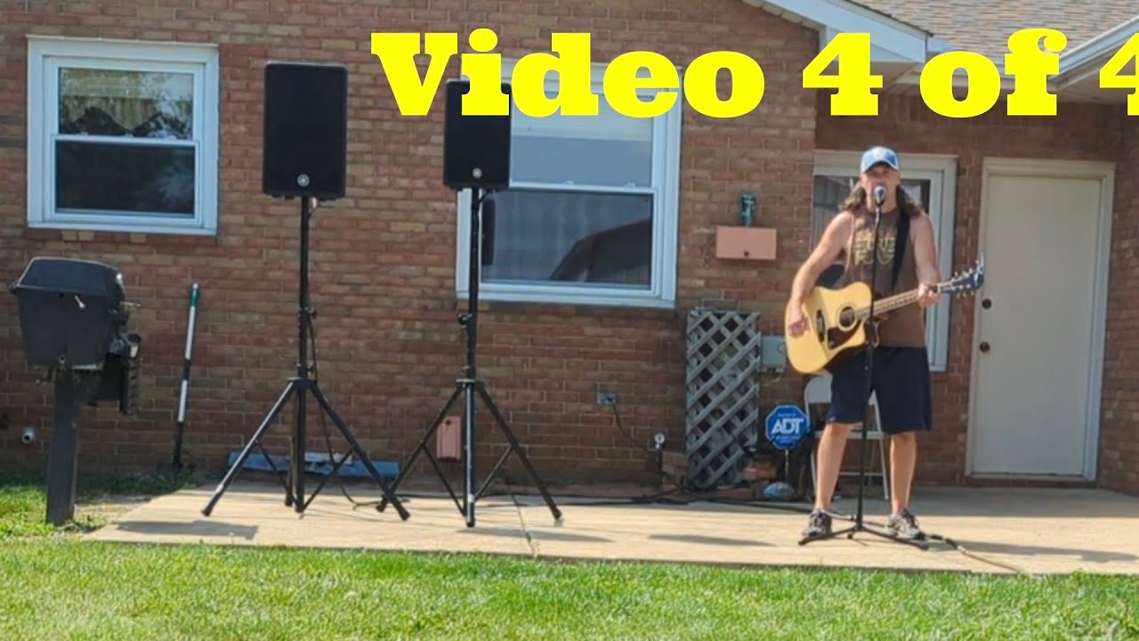 Electro-Voice Evolve 30M vs Yamaha DXR12mkii Outside Open Air Comparison (Video 4 of 4)