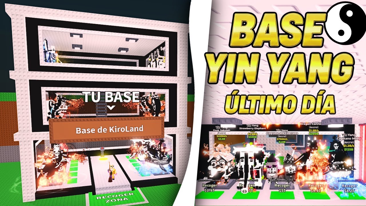 ☯️ ASÍ CONSEGUÍ LA BASE YIN Y YANG EL ÚLTIMO DÍA 😱
